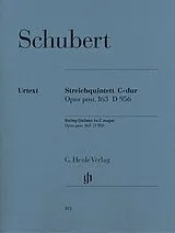 Franz Schubert Notenblätter Quintett C-Dur op.post.163 D956