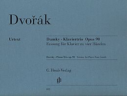 Antonin Leopold Dvorak Notenblätter Dumky-Trio op.90 für Violine, Violoncello und Klavier
