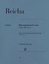 Anton (Antoine) Joseph Reicha Notenblätter Quintett Es-Dur Nr.2 op.88 für Flöte