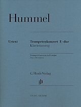 Johann Nepomuk Hummel Notenblätter Konzert E-Dur für Trompete und Orchester