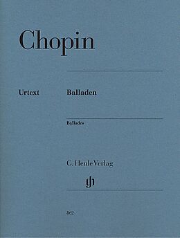 Frédéric Chopin Notenblätter Balladen