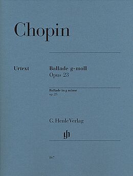 Frédéric Chopin Notenblätter Ballade g-Moll op.23
