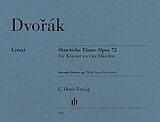 Antonin Leopold Dvorak Notenblätter Slawische Tänze op.72