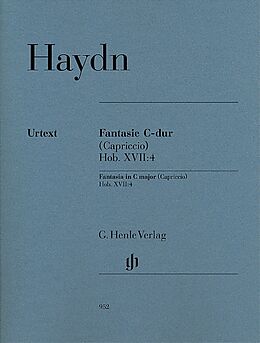 Franz Joseph Haydn Notenblätter Fantasie C-Dur Hob.XVII-4