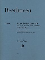 Ludwig van Beethoven Notenblätter Sextett Es-Dur op.81b
