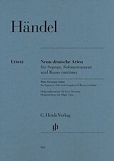 Georg Friedrich Händel Notenblätter 9 deutsche Arien
