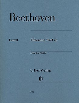 Ludwig van Beethoven Notenblätter Duo Woo26