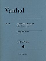 Johann Baptist (Krtitel) Vanhal Notenblätter Konzert Es-Dur für Kontrabass und Orchester