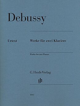 Claude Debussy Notenblätter Werke für 2 Klaviere