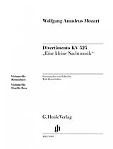 Wolfgang Amadeus Mozart Notenblätter Eine kleine Nachtmusik KV525