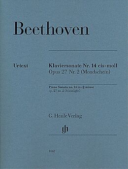 Ludwig van Beethoven Notenblätter Sonate cis-Moll Nr.14 op.27,2