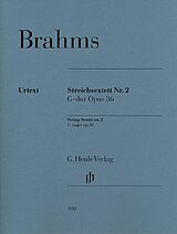 Johannes Brahms Notenblätter Sextett G-Dur Nr.2 op.36