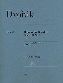 Antonin Leopold Dvorak Notenblätter Humoreske Ges-Dur op.101,7