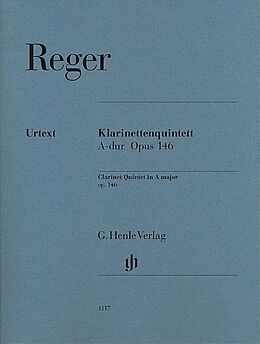Max Reger Notenblätter Quintett A-Dur op.146
