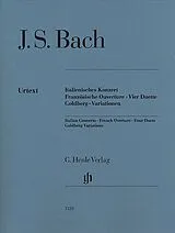 Johann Sebastian Bach Notenblätter Italienisches Konzert, Französische Ouverture