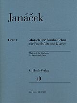 Leos Janácek Notenblätter Marsch der Blaukehlchen