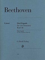 Ludwig van Beethoven Notenblätter 3 Equale WoO30