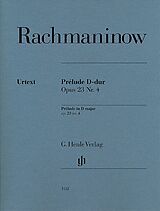 Sergei Rachmaninoff Notenblätter Prélude D-Dur op.23,4
