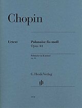 Frédéric Chopin Notenblätter Polonaise fis-Moll op.44