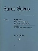 Camille Saint-Saens Notenblätter Romanzen für Horn und Klavier