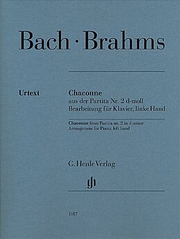 Johann Sebastian Bach Notenblätter Chaconne aus der Partita d-Moll Nr.2