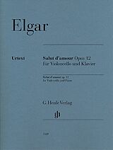 Edward Elgar Notenblätter Salut damour op.12
