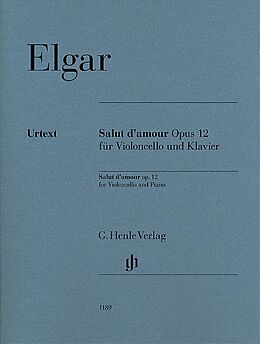 Edward Elgar Notenblätter Salut damour op.12