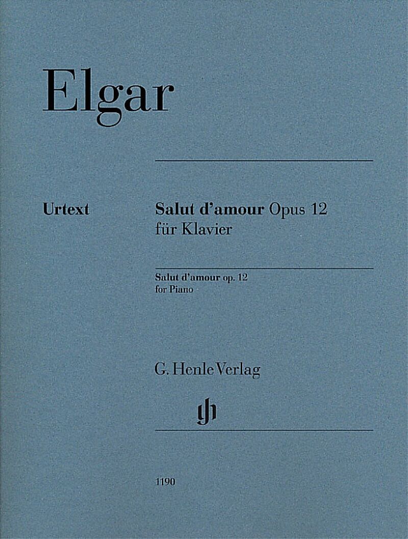 Edward Elgar - Salut damour op. 12 für Klavier