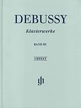 Claude Debussy Notenblätter Klavierwerke Band 3