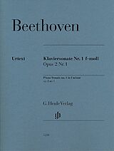 Ludwig van Beethoven Notenblätter Sonate f-Moll op.2,1