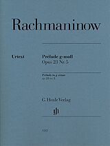 Sergei Rachmaninoff Notenblätter Prélude g-Moll op.23,5