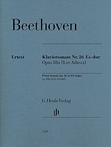 Ludwig van Beethoven Notenblätter Sonate Es-Dur Nr.26 op.81a