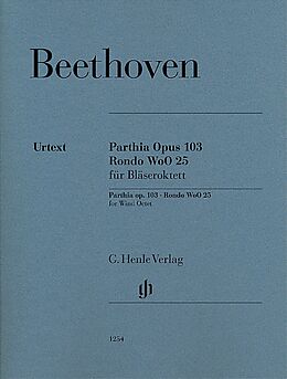 Ludwig van Beethoven Notenblätter Parthia op.103 und Rondo WoO25