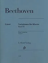 Ludwig van Beethoven Notenblätter Variationen Band 2