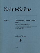 Camille Saint-Saëns Notenblätter Morceau de concert op.94