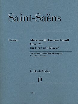 Camille Saint-Saens Notenblätter Morceau de concert op.94