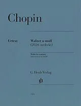 Frédéric Chopin Notenblätter Walzer a-Moll (2024 entdeckt)