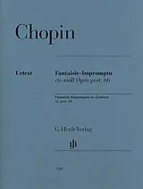 Frédéric Chopin Notenblätter Fantaisie-Impromptu cis-Moll op.posth.66
