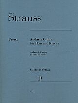 Richard Strauss Notenblätter Andante C-Dur
