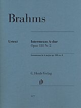 Johannes Brahms Notenblätter Intermezzo A-Sur op.118,2