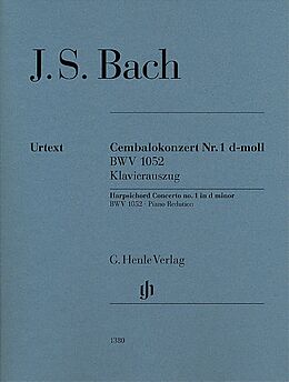 Johann Sebastian Bach Notenblätter Konzert d-Moll Nr.1 BWV1052 für Cembalo und Streichorchester