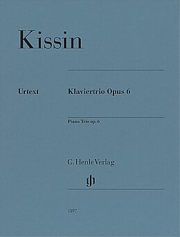 Evgeny Kissin Notenblätter Klaviertrio op. 6