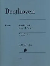 Ludwig van Beethoven Notenblätter Rondo G-Dur op.51, 2