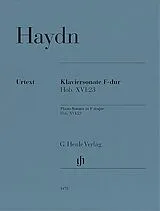 Franz Joseph Haydn Notenblätter Klaviersonate F-dur Hob. XVI-23