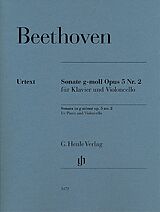 Ludwig van Beethoven Notenblätter Sonate g-Moll op.5,2