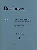 Ludwig van Beethoven Notenblätter Sonate A-Dur op.69