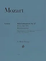 Wolfgang Amadeus Mozart Notenblätter Klavierkonzert B-Dur Nr. 27 KV 595