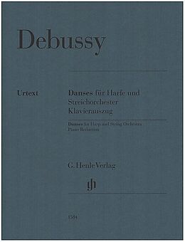 Claude Debussy Notenblätter Danses
