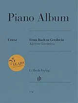Kartonierter Einband Piano Album - From Bach to Gershwin · All-time favourites von