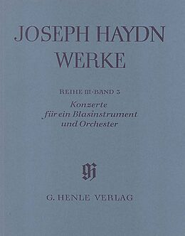 Franz Joseph Haydn Notenblätter Konzerte